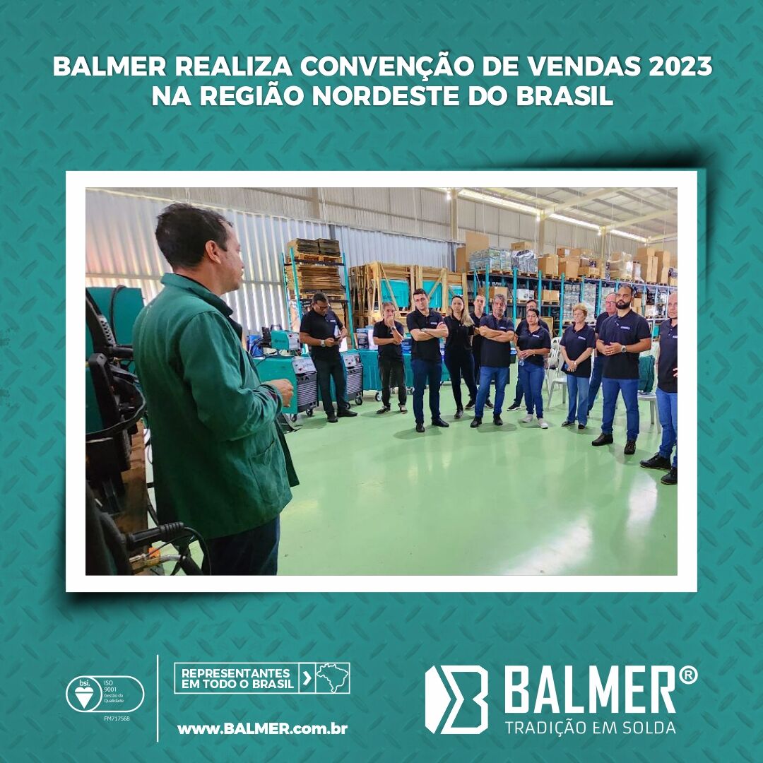 BALMER REALIZA CONVENO DE VENDAS 2023 NA REGIO NORDESTE DO BRASIL